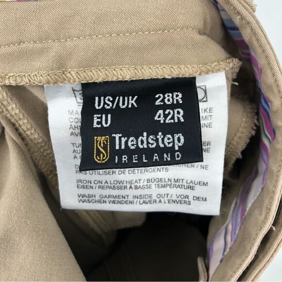 Symphony by Tredstep Equestrian Riding Pants Breeches Khaki Tan Womens 28R - Picture 5 of 12